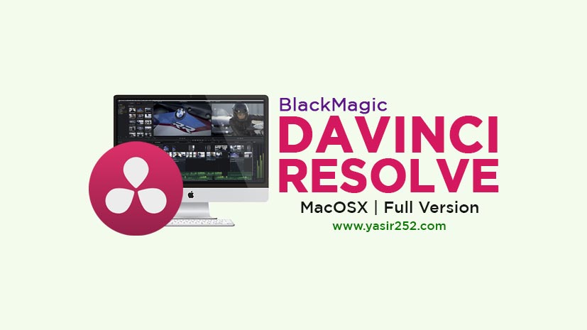 davinci resolve free download for mac